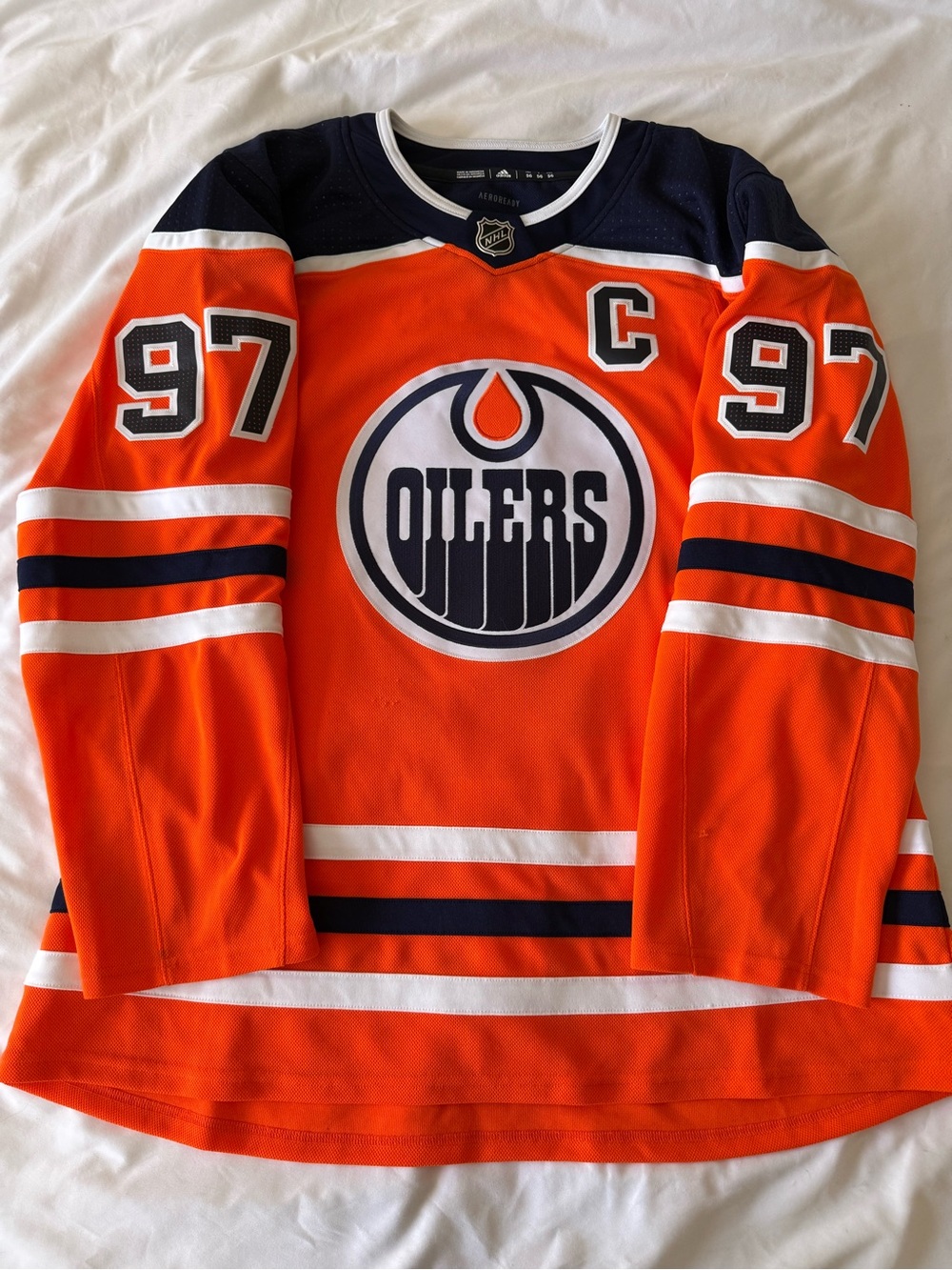 Connor McDavid Edmonton Oilers NHL Hockey Jersey